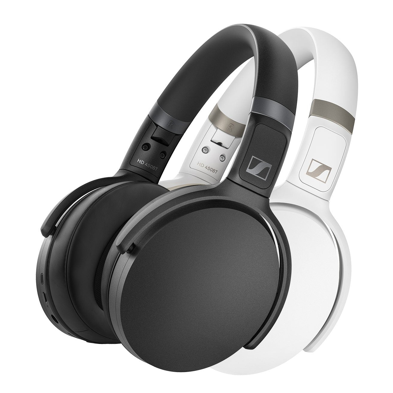 HD 450BT  In-Ear, Noise-Canceling, Wireless, Bluetooth, Music;  Entertainment, Travel, Sports - Sennheiser Discover True Sound