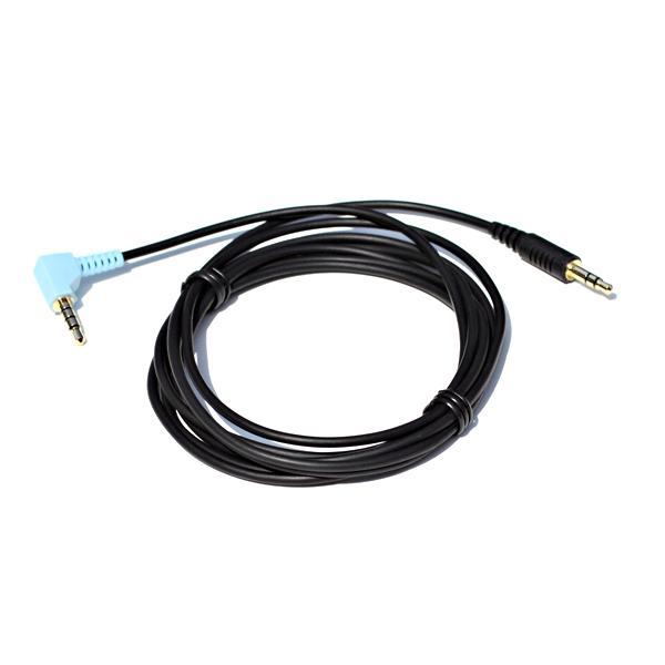 Audiokabel für RS 4200 / TR 840-8, 2,00 m, 3,5-mm-Klinkenstecker, abgewinkelt zu gerade