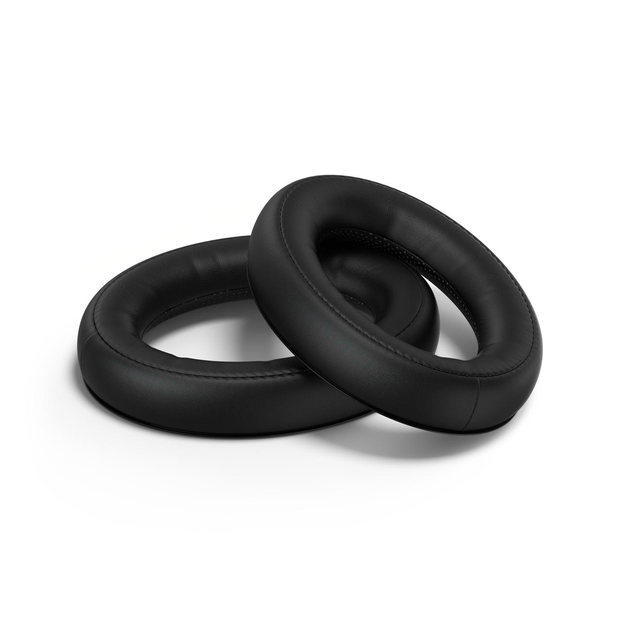 Cuscinetti auricolari in pelle sintetica per HD 620S, neri